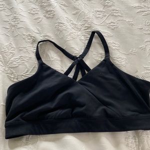 Black Core 10 “Icon Series” Ballerina Sports Bra.